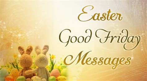 happy easter and good friday